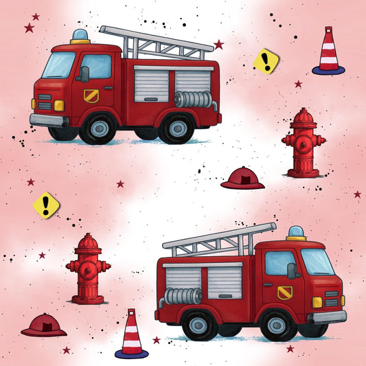 Eigenproduktion Stoff Feuerwehr