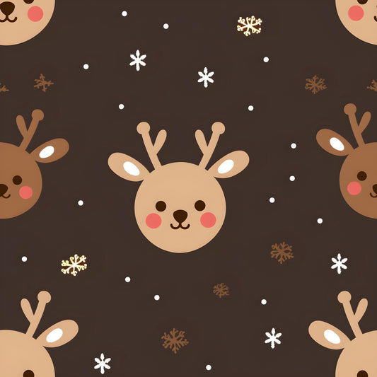 Eigenproduktion Stoff Rentier