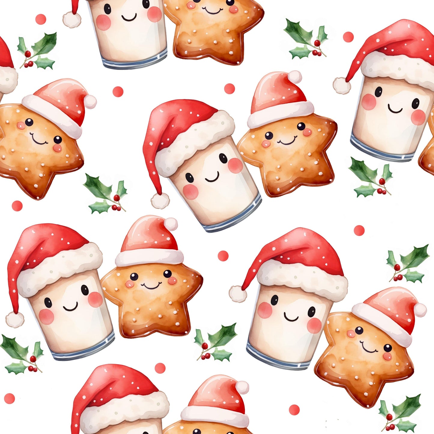 Eigenproduktion Stoff Weihnachten - Plätzchen