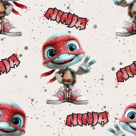 Eigenproduktion Stoff Ninja