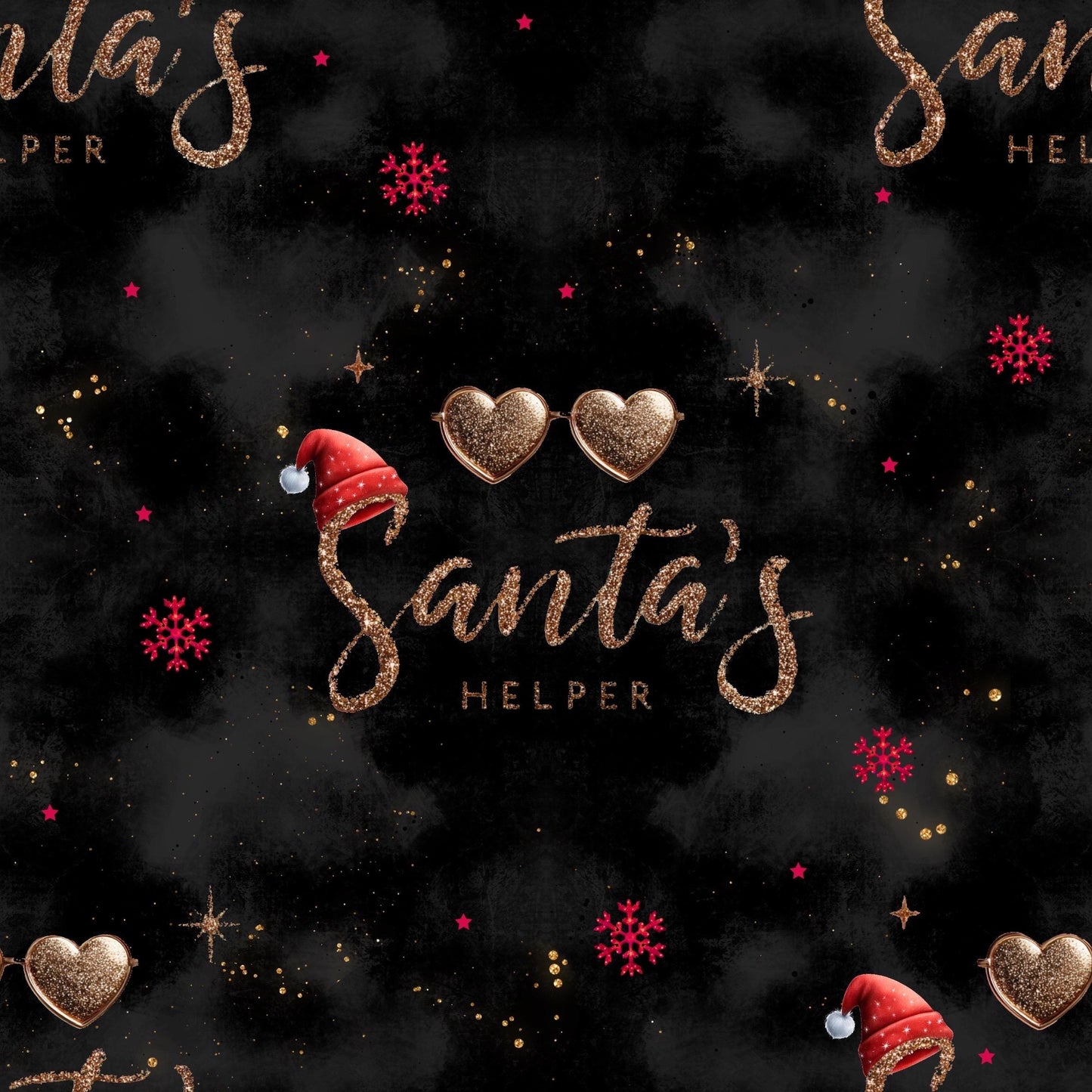 Eigenproduktion Stoff Weihnachten