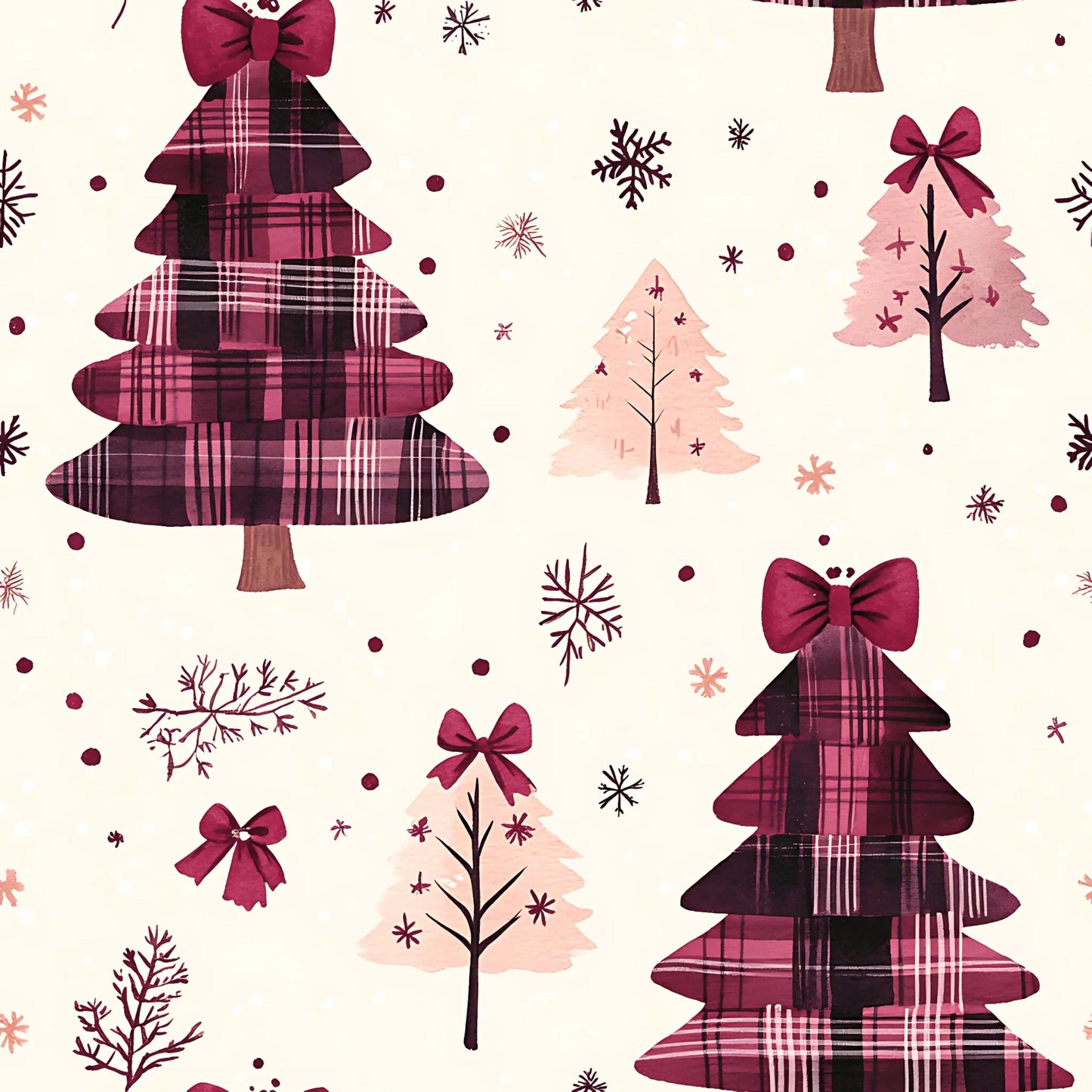 Eigenproduktion Stoff Weihnachten- Baum