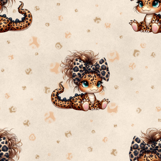 Eigenproduktion Stoff Leo Dino