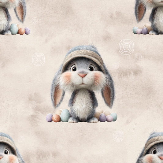 Eigenproduktion Stoff Hase Ostern