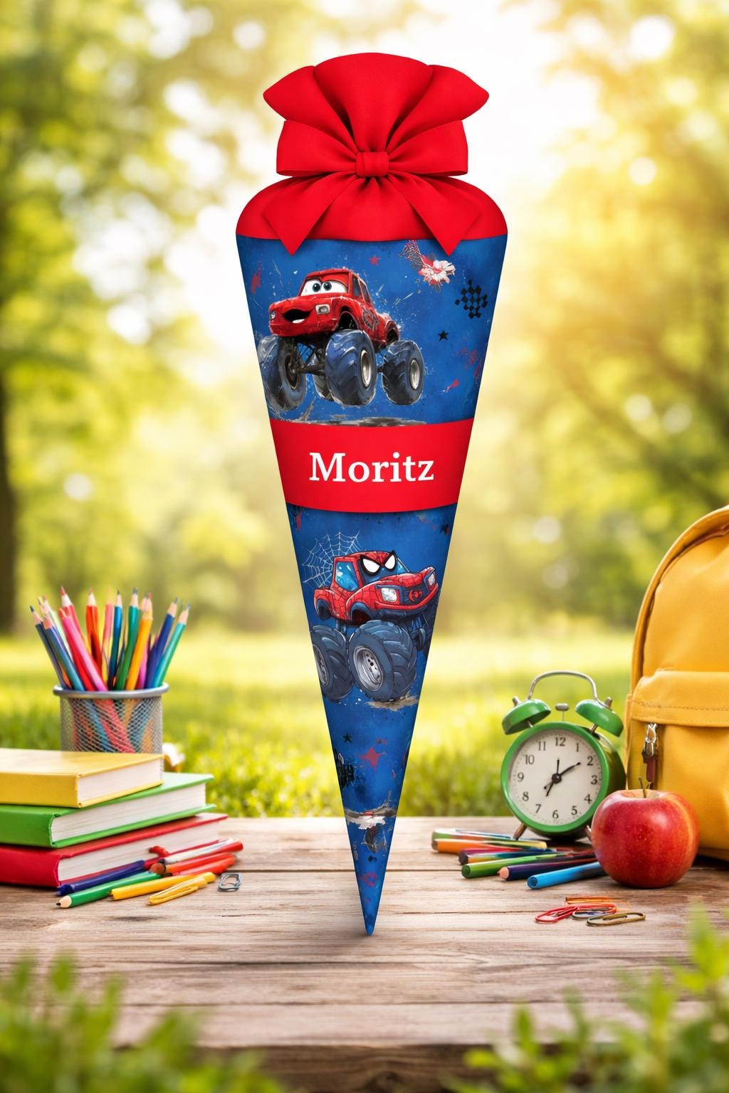 Schultüte - Zuckertüte, Monstertruck, Schultüte personalisiert