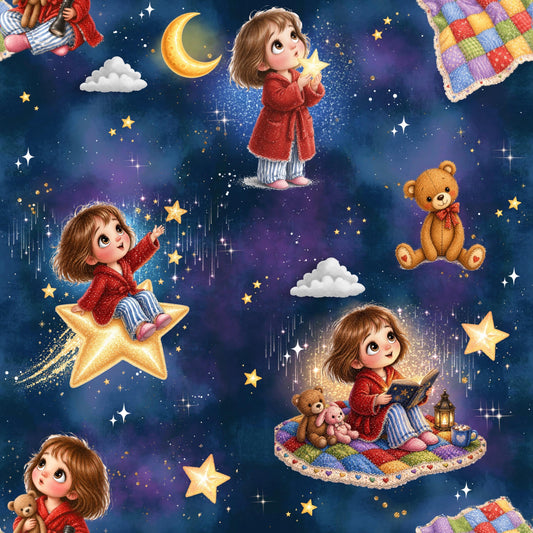 Eigenproduktion Stoff Laura - Stern